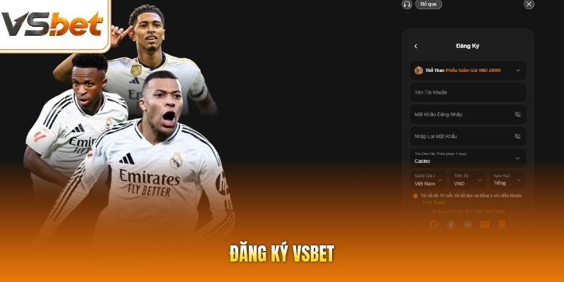 Đăng Ký VSBET | Quy Trình Chuẩn, Tốc Độ Duyệt Dưới 1 Phút